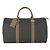 Alfred Dunhill Bolso Boston Dunhill PVC Marrón Dorado Auth 165102 - vista 13