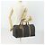Alfred Dunhill Bolso Boston Dunhill PVC Marrón Dorado Auth 165102 - vista 22