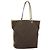 Borsa Tote GG Canvas Gucci Marrone Scuro Argento 31243 Auth ep13258