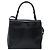 Borsa a mano LOEWE in pelle 2 in 1 nera e oro Auth gh1661 Nero D'oro - vista 2