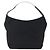 Borsa a mano GUCCI in nylon nero argento autentica 169481 - vista 2