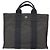 Hermès HERMES Handtasche Her Line PM aus grauem Canvas Auth 170395 Braun - Ansicht 2