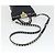 Borsa a mano in pelle Valentino 2 in 1 Nero Oro Auth BA10121 D'oro - vista 7