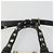 Borsa a mano in pelle Valentino 2 in 1 Nero Oro Auth BA10121 D'oro - vista 9