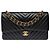Borsa CHANEL Timeless/Classique in Pelle Nera - 103310 Nero - vista 3