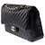 Borsa CHANEL Timeless/Classique in Pelle Nera - 103310 Nero - vista 5