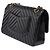Borsa CHANEL Timeless/Classique in Pelle Nera - 103310 Nero - vista 6