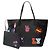 Borsa LOUIS VUITTON Neverfull in Pelle Nera - 103299 Nero - vista 3