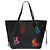 Borsa LOUIS VUITTON Neverfull in Pelle Nera - 103299 Nero - vista 5