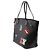 Borsa LOUIS VUITTON Neverfull in Pelle Nera - 103299 Nero - vista 6