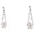 Boucles d'oreilles Messika , "Spring" or blanc, diamants. - vue 2