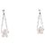 Boucles d'oreilles Messika , "Spring" or blanc, diamants. - vue 3