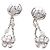 Boucles d'oreilles Messika , "Spring" or blanc, diamants. - vue 4