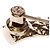 Gioielli CHANEL CC in Metallo Dorato - 103306 D'oro - vista 5