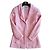 Giacca Chanel in Tweed Rosa e Bianca Bianco