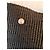 Cabas Rive Gauche Saint Laurent Borsa Rive Gauche Xxxl Paglia Nera Nero - vista 4