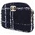 Borsa Chanel in tweed nero