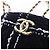 Borsa Chanel in tweed nero - vista 7
