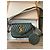 Multi Pochette Borsa a Spalla Louis Vuitton New Wave Multi-Pochette in Pelle Trapuntata Verde - vista 2