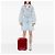 Louis Vuitton Rosso Monogram Vernis Pegase 45 - vista 7
