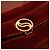 Stella Mc Cartney Borsa a spalla imbottita S Wave in velluto rosso sintetico Stella McCartney - vista 7