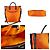 Borsa a mano/ Borsa a spalla Gucci Off the Grid Nero Arancione - vista 3