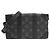 Borsa a spalla portafoglio Soft Trunk Monogram Eclipse di Louis Vuitton Nero