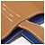 Borsa a mano Hermès Double Sens 36 cm D'oro Blu scuro - vista 5