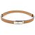 Hermès Kelly 18 mm brauner Standardgürtel