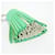 Hermès Hermes Carmen Tricolore Key Ring Silvery Green  - view 2
