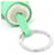 Hermès Hermes Carmen Tricolore Key Ring Silvery Green  - view 4