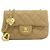 Borsa a spalla in pelle di agnello beige Chanel AS3456