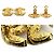 Orecchini a clip in metallo dorato Chanel Coco Mark D'oro - vista 5