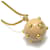 Collana Coco Mark di Chanel Beige D'oro - vista 2