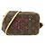 Borsa a Spalla Mini Trocadero Perforata Monogramma Louis Vuitton Marrone Fuschia