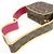 Borsa a Spalla Mini Trocadero Perforata Monogramma Louis Vuitton Marrone Fuschia - vista 7