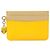 Bulgari Tarjetero de cuero Serpenti de Bvlgari Beige Amarillo
