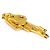 Spilla in metallo dorato Chanel Mademoiselle D'oro - vista 4