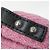 Borsa a spalla in tweed rosa Chanel 47691 - vista 5
