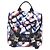 Zaino Chanel Airline 93326 Bianco Rosso Blu