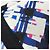 Zaino Chanel Airline 93326 Bianco Rosso Blu - vista 3