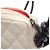 Borsa a spalla piccola in pelle della linea Cambon di Chanel Nero Bianco - vista 13
