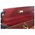 Hermès Kelly 32 Tricolor Handtasche Braun Rot Bordeaux - Ansicht 13