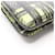 Borsa in pelle Prada Nero Multicolore Verde  - vista 12