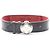 Bracciale Good Luck Brasserie Vous di Louis Vuitton Nero Argento