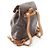 Zaino/borsa Montsouris MM Louis Vuitton Marrone Monogramma - vista 2