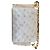 Coussin Louis Vuitton Cushion PM Tasche Lammleder Creme Roh