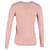 Max Mara Rundhals-Pullover aus rosa Wolle Pink  - Ansicht 3