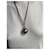 Collana Hermès Zodiac anni '90 Marrone Argento  - vista 7