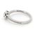 Autre Marque Festaria PT900 Diamantring Wish upon a star Silber - Ansicht 3